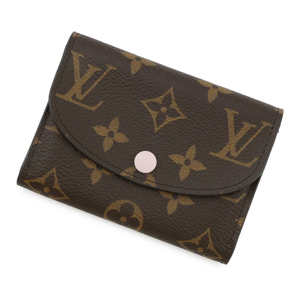 Louis Vuitton coin case Wallet Monogram Portemonnaie Rosalie Purse Wallet